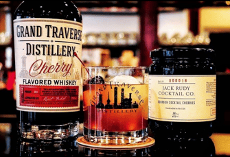 Grand Traverse Distillery Cherry Flavored Whiskey